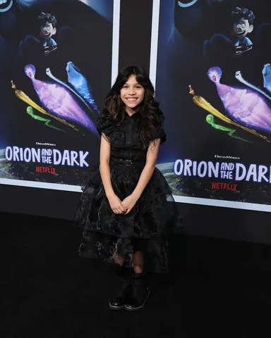 solageortiz Instagram post about Orion and the Dark premiere