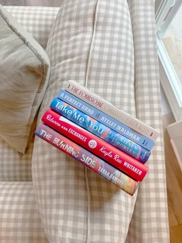 somekindofalibrary Instagram post about Book stack