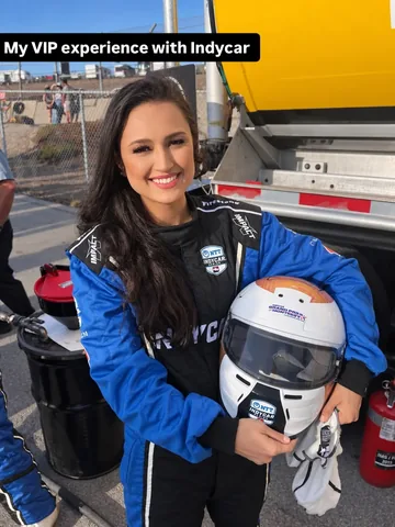 soniabegoniablog Instagram post about IndyCar VIP experience
