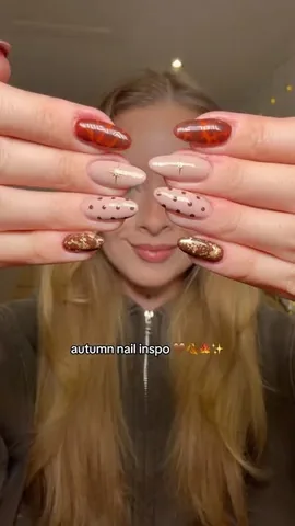soph Instagram post about Autumn nail inspiration
