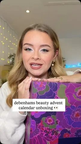 soph Instagram post about Beauty advent calendar review