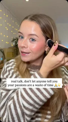 soph Instagram post about Pursuing passions