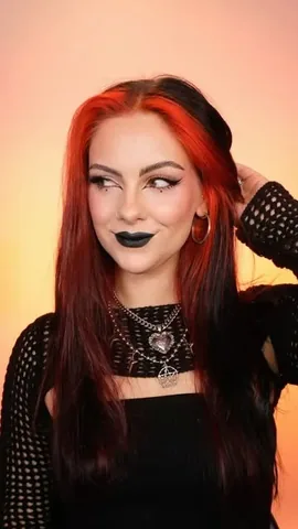 sophiehannah Instagram post about Orange hair