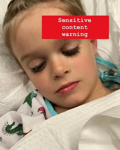 sopo.snaps Instagram post about Child injury and recovery