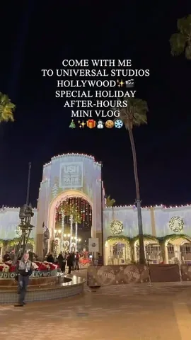 sopo.snaps Instagram post about Universal Studios holiday visit