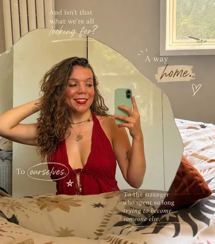 speakinguptoday Instagram post about Self acceptance