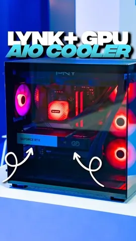 spuddgaming Instagram post about AIO graphics card water cooling