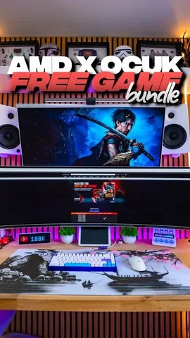 spuddgaming Instagram post about Radeon graphics card game bundle