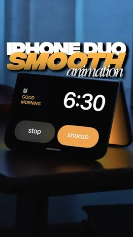 spuddgaming Instagram post about IPhone Duo foldable animation