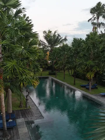 ssjourneystyle Instagram post about Blue Karma Village hotel