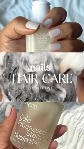 staryari10 Instagram post about Hair and nail care routine