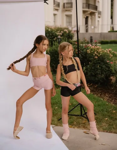 stellamaliab Instagram post about Youth dancewear collection