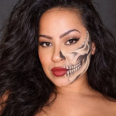 stephanietejadaa Instagram post about Halloween makeup