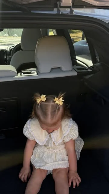 stephelswood Instagram post about Motherhood and child development