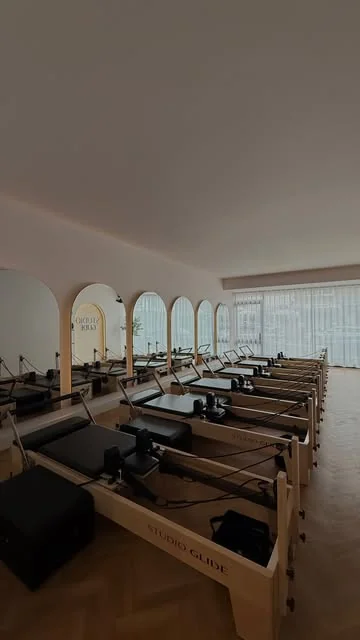 stephelswood Instagram post about Pilates studio opening