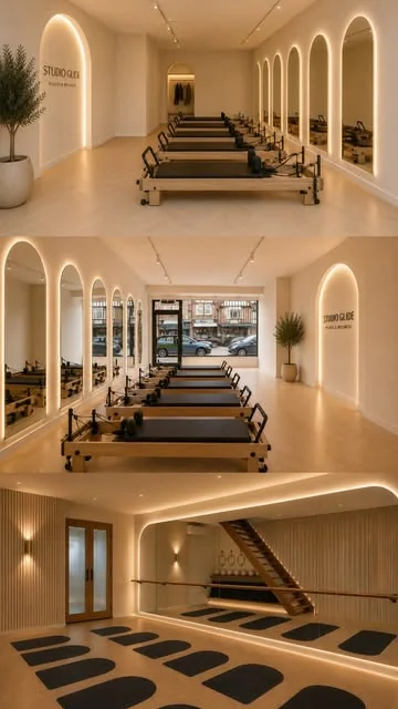 stephelswood Instagram post about Pilates studio launch