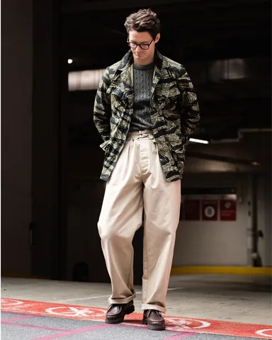 stevecalder Instagram post about Menswear profile
