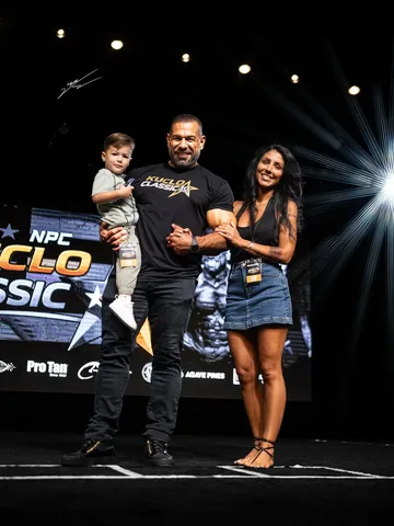 stevekuclo Instagram post about Bodybuilding event