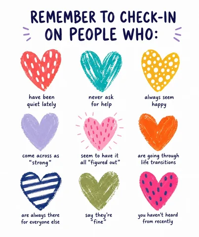 story.of.the.mind Instagram post about Supporting friends and loved ones