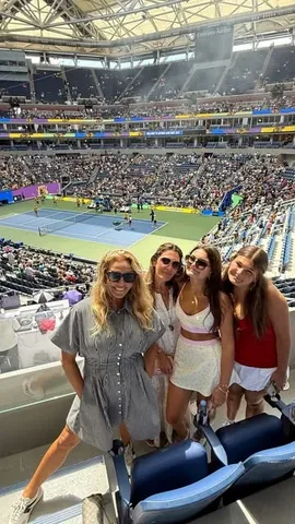strollerinthecity Instagram post about US Open family event