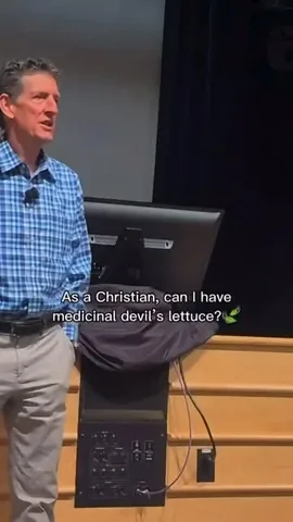 stuart_knechtle Instagram post about Christianity and medical cannabis