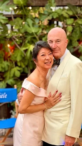 styleafter50 Instagram post about Formalwear and couple conversation