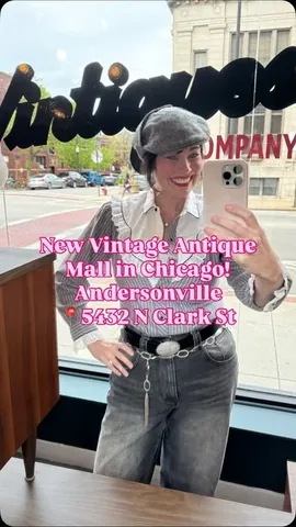 stylepluscurves Instagram post about Vintage antique mall grand opening