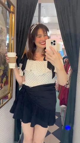stylepluscurves Instagram post about Thrift shopping