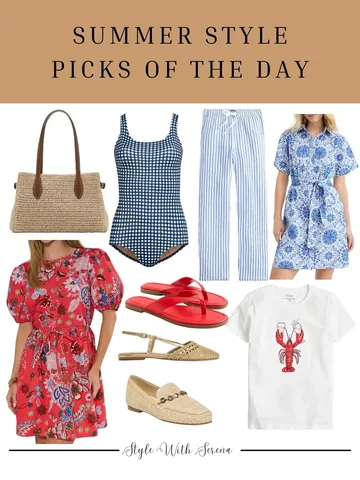 stylewithserena Instagram post about Summer fashion