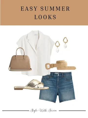 stylewithserena Instagram post about Summer outfits