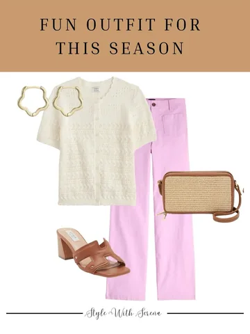 stylewithserena Instagram post about Seasonal fashion