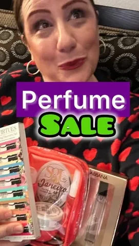 stylingcurves Instagram post about Perfume sale