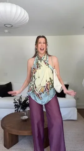 stylingwithkenzie Instagram post about Scarf styling