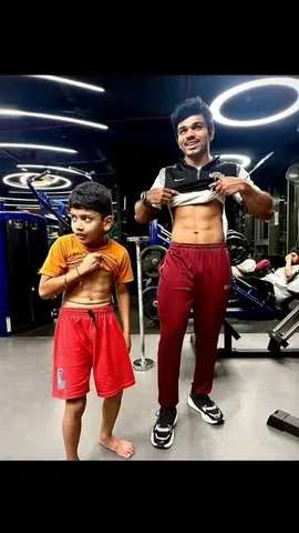 suhaskhamkar Instagram post about Family fitness