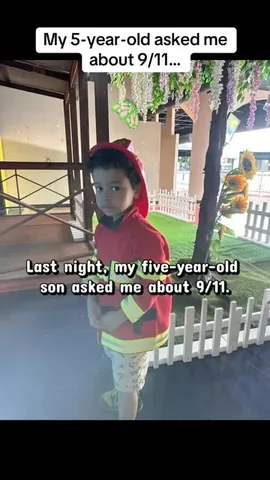 suitsheelscurves Instagram post about Explaining 9/11 to children