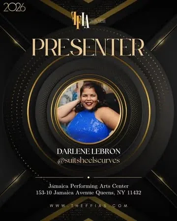 suitsheelscurves Instagram post about Industry awards announcement