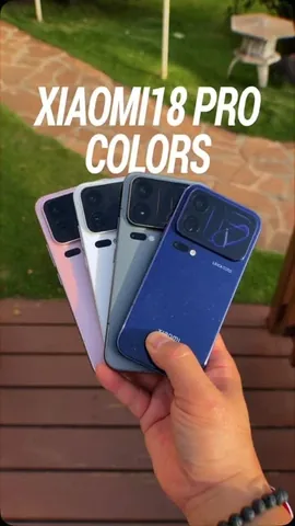 superscientific Instagram post about Xiaomi 18 Pro smartphone colors