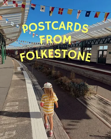 susiejverrill Instagram post about Folkestone travel