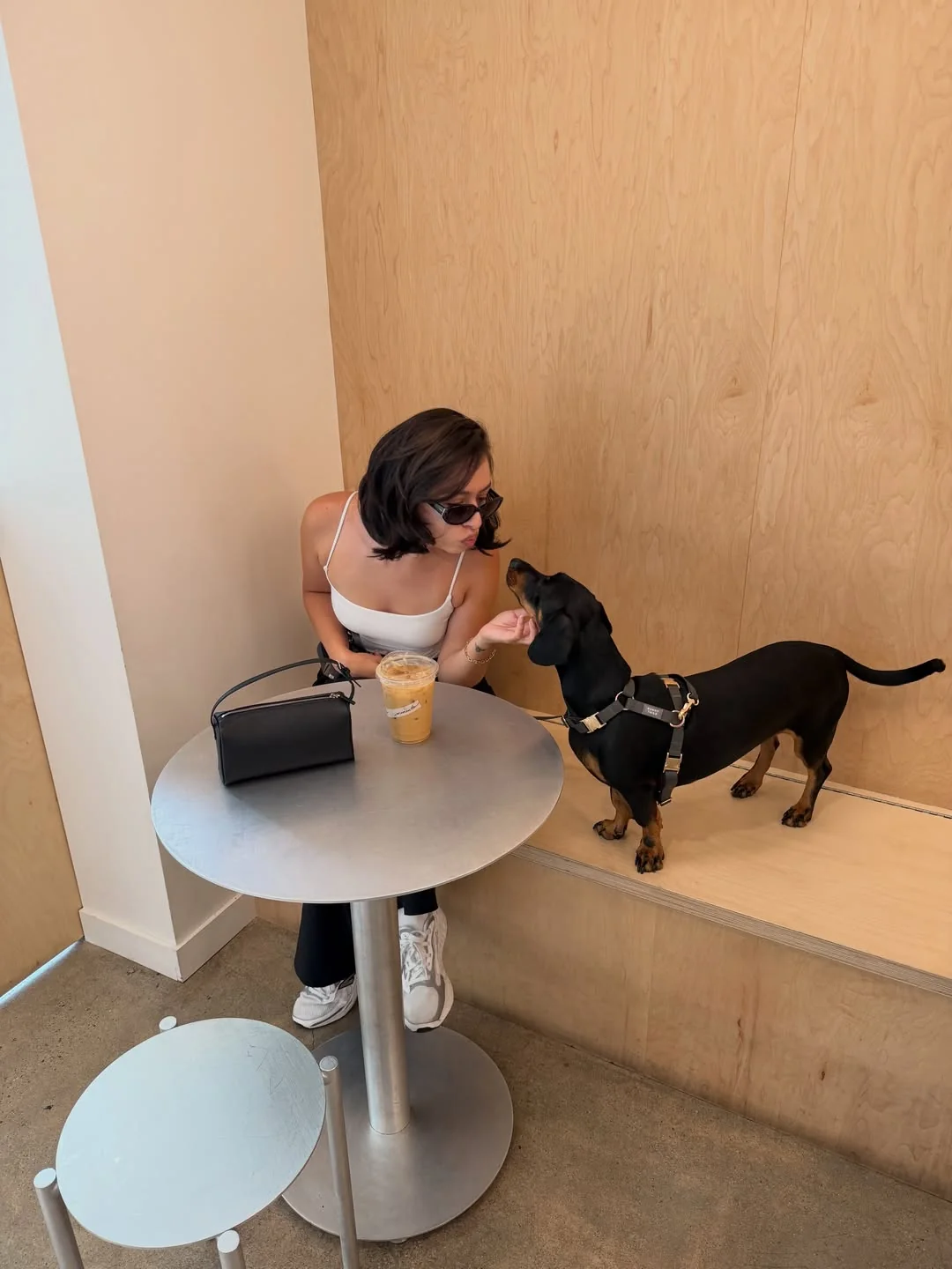 swellmichelle Instagram post about Coffee date