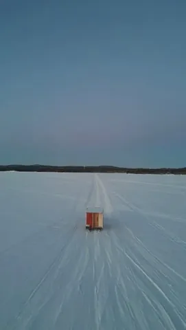 swissvoyagers Instagram post about Lapland mobile cabins