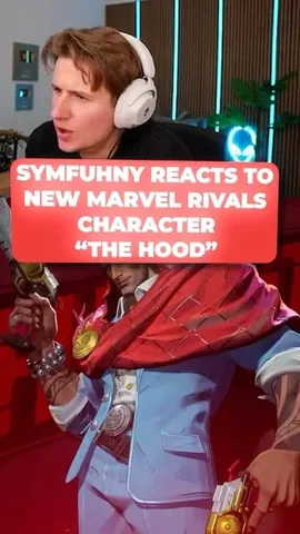 symfuhny Instagram post about Marvel Rivals The Hood trailer