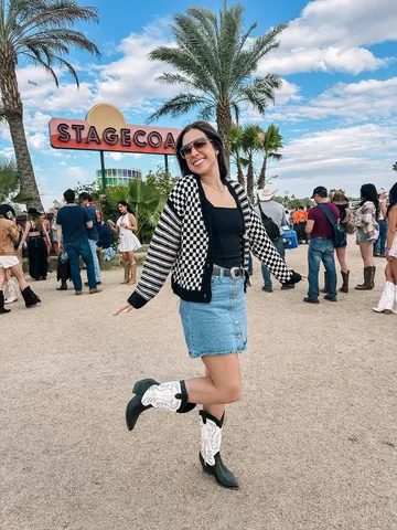 taljohnson Instagram post about Music festival