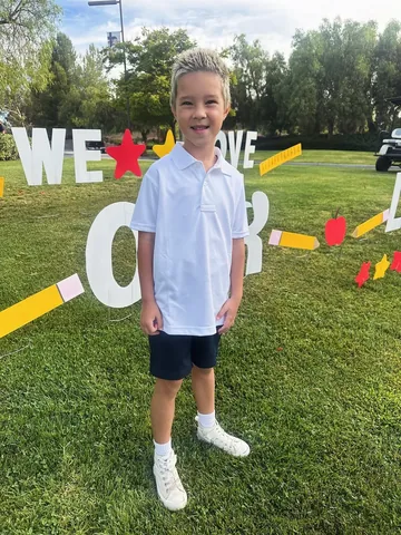 taljohnson Instagram post about Back to school