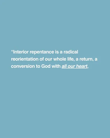 tannerkalina Instagram post about Repentance