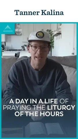 tannerkalina Instagram post about Liturgy of the Hours