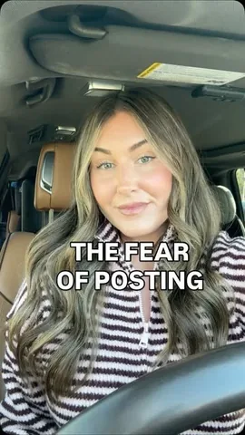 taralynnn Instagram post about Fear of content creation
