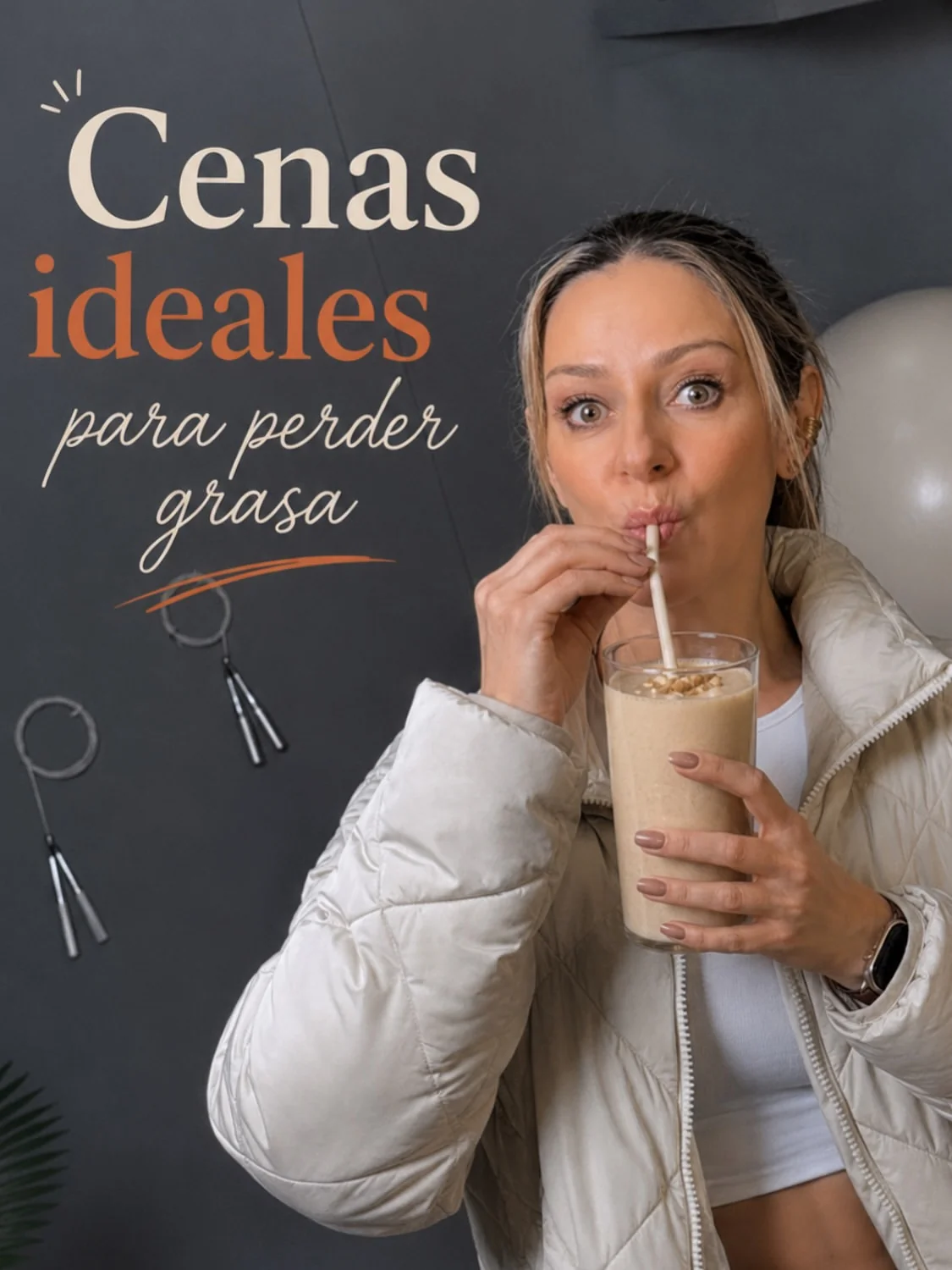 tata2fit Instagram post about Cenas saludables
