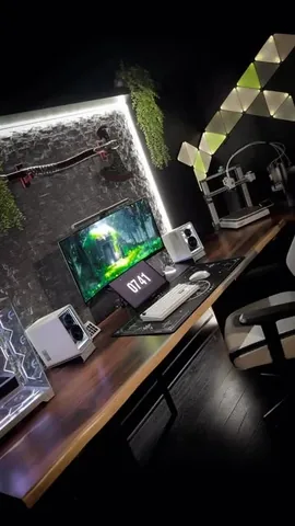 tatteddadtech Instagram post about Themed gaming room
