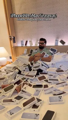 technicalguruji Instagram post about IPhone 18 Pro Max giveaway