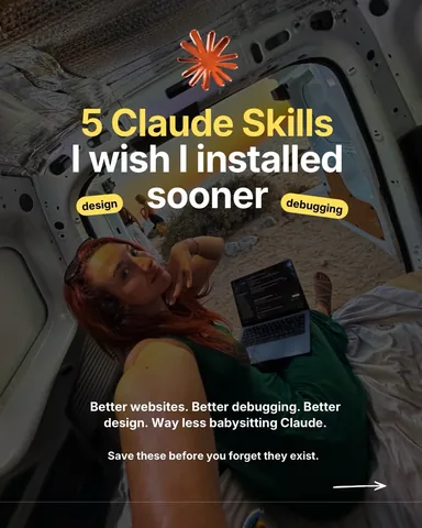 tech.unicorn Instagram post about Claude Skills